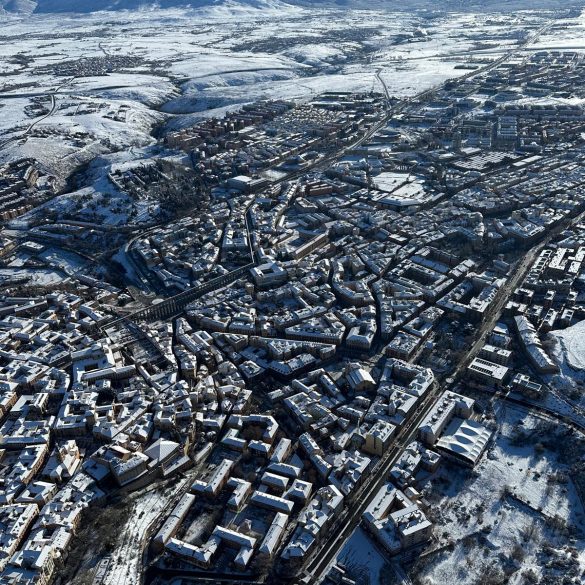 Segovia con nieve