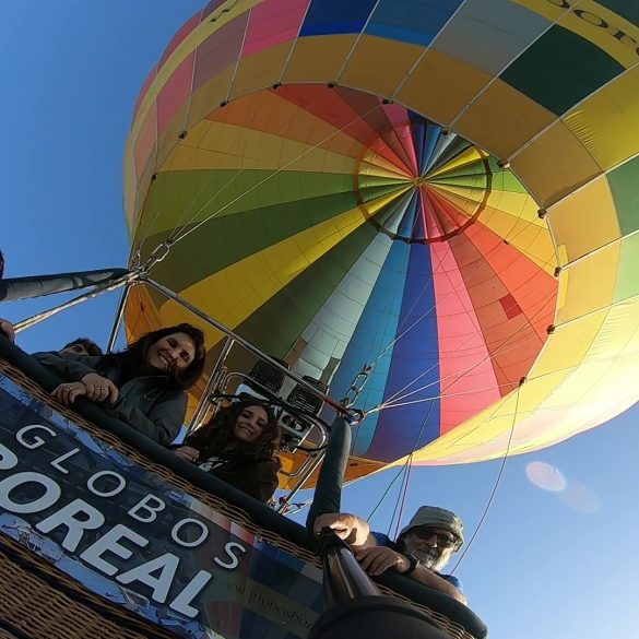 Tener miedo a volar en globo es normal